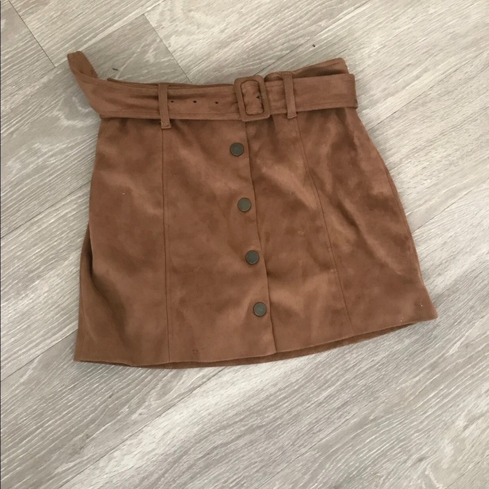 suede skirt